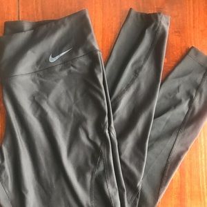 Nike leggings with mesh detail